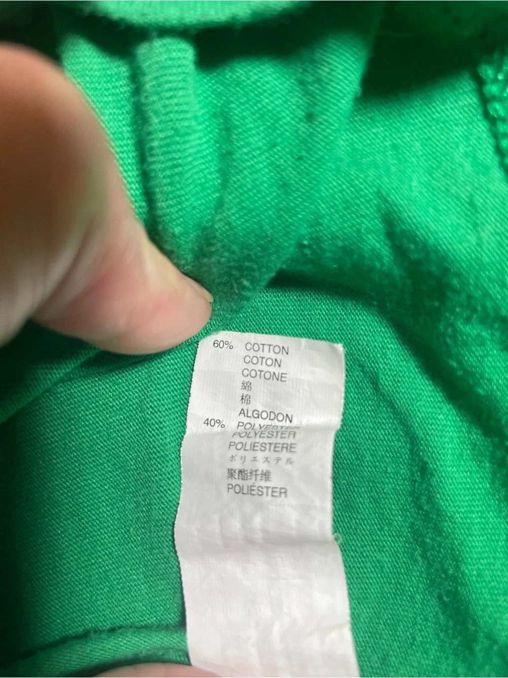 GAP Kids Long-Sleeve Logo Tee in Green Size XXL
